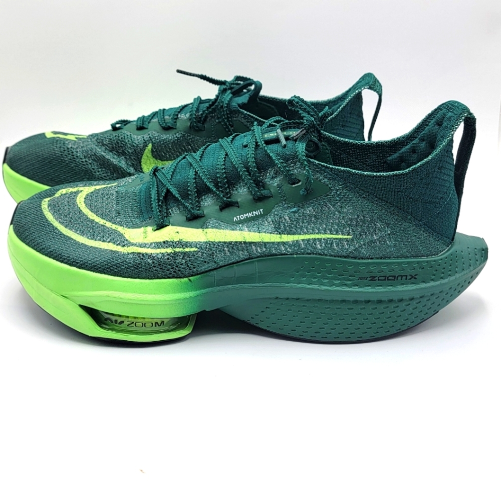 Nike Green and Lime Athletic Shoes